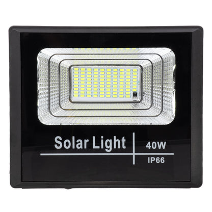 HERMES 71555 Αυτόνομος Ηλιακός Προβολέας LED SMD 40W 3200lm με Ενσωματωμένη Μπαταρία 5000mAh - Φωτοβολταϊκό Πάνελ με Αισθητήρα Ημέρας-Νύχτας και Ασύρματο Χειριστήριο RF 2.4Ghz Αδιάβροχος IP66 Ψυχρό Λευκό 6000K