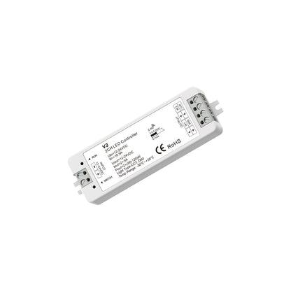 71564 V2 SKYDANCE DC RF 2.4Ghz Dimmer High Speed Controller 2 Καναλιών DC 12-24V 2 x 5A 120W - Max 10.5A 252W - IP20 Μ10 x Π3.5 x Υ2cm