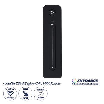 SKYDANCE-R11 71572 RF Ασύρματο Χειριστήριο Αφής 1 Group για όλα τα Μονόχρωμα SKYDANCE Controller - DC 3V 1 x CR2032 IP20 - RF2.4Ghz - Μ14 x Π3.5 x Υ1.1