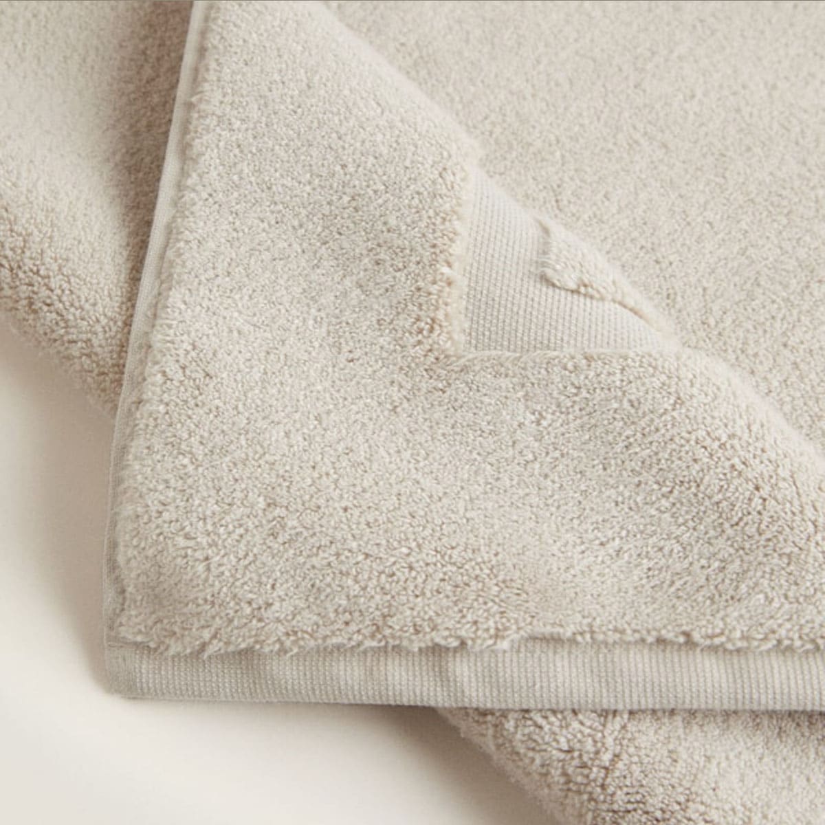 Πατάκι Μπάνιου Ξενοδοχείου 100% Cotton Sand 50x70εκ