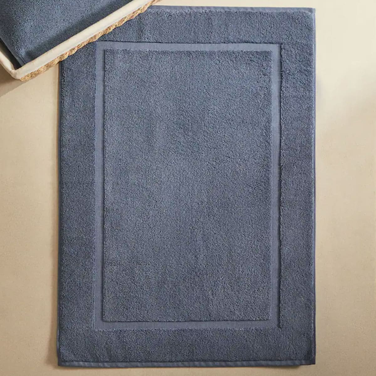 Πατάκι Μπάνιου Ξενοδοχείου 100% Cotton Grey 50x70εκ