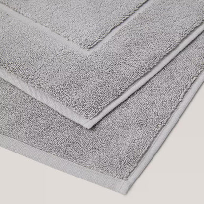 Πατάκι Μπάνιου Ξενοδοχείου 100% Cotton Light Grey 50x70εκ