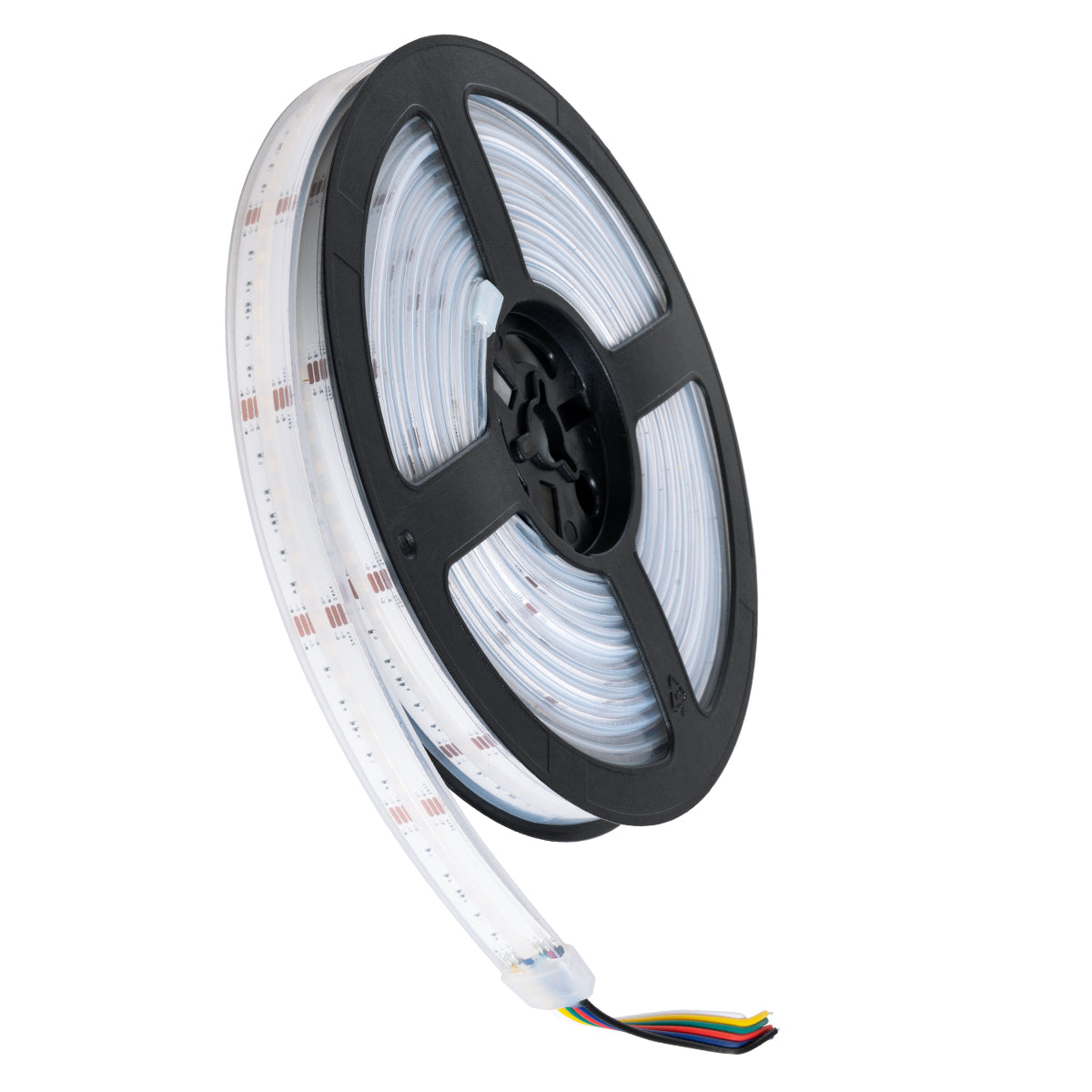 BEE 73416 Ταινία LED 18W/m 1800lm/m 120° DC 24V Αδιάβροχη IP67 - 840 x Micro 5in1 SMD COB LED Chip/Μέτρο - Μ5000 x Π14 x Υ4mm - Ρολό 5 Μέτρων - Πολύχρωμη RGBW+WW