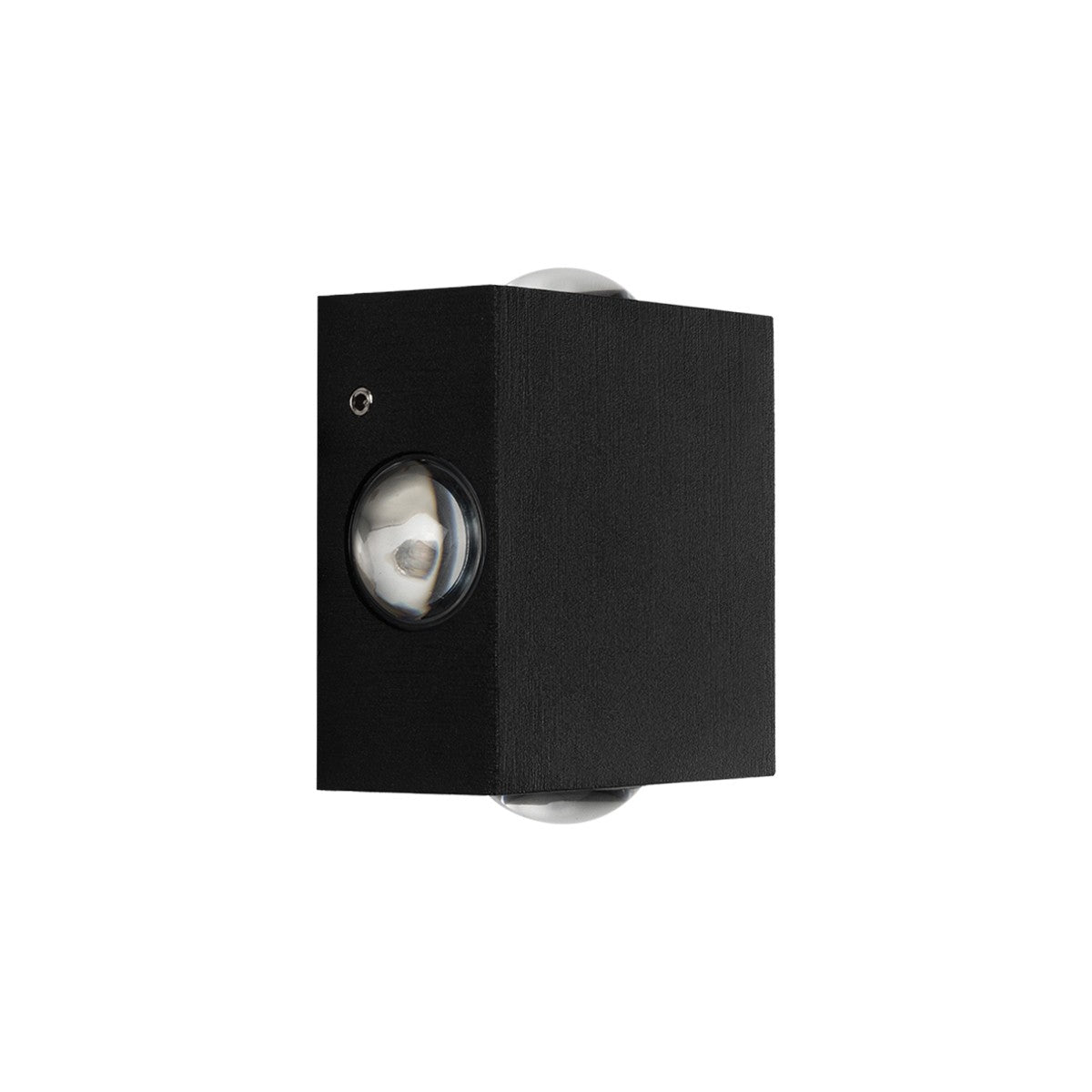 HIKARI 60686 Μοντέρνο Φωτιστικό Τοίχου - Απλίκα LED 8W 1000lm 30° AC 220-240V Αδιάβροχο IP65 Θερμό Λευκό 2700K - CREE XPE Chip & TÜV SÜD Driver - Μαύρο Ματ - Μ9 x Π4 x Υ9