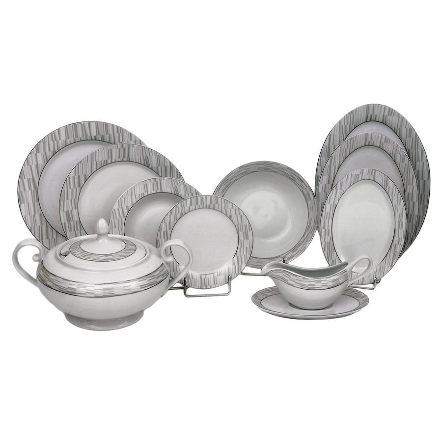 Σερβίτσιο Φαγητού Πορσελάνης 72 Τεμαχίων