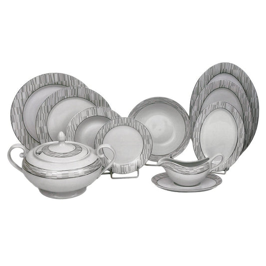 Σερβίτσιο Φαγητού Πορσελάνης 72 Τεμαχίων