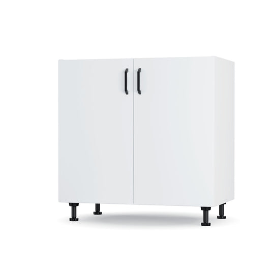 Modest Κάτω Ντουλάπι Νεροχύτη Λευκό 80x48x82