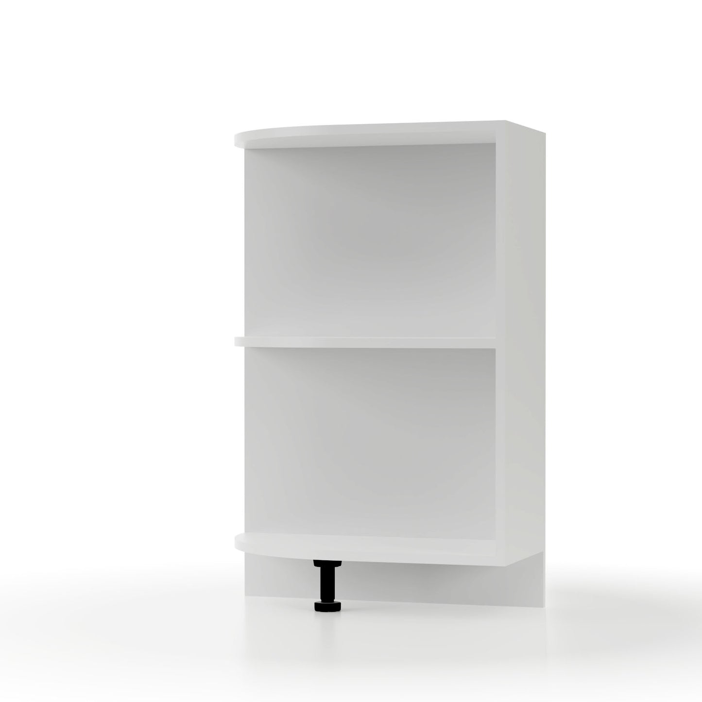 Modest Κάτω Γωνιακό Ντουλάπι Λευκό 28x55x82