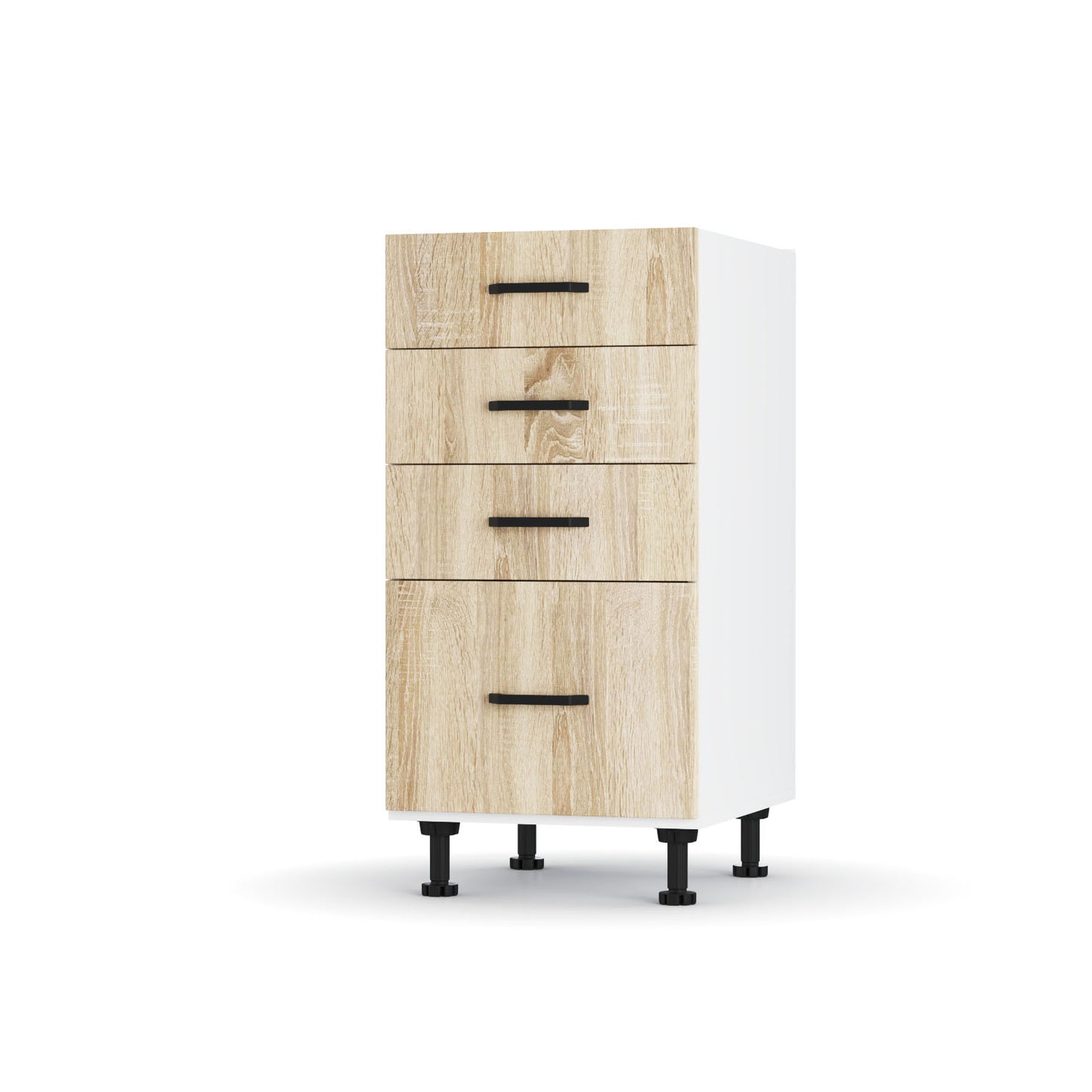 Modest Κάτω Ντουλάπι Συρταριέρα Σονόμα 40x48x82