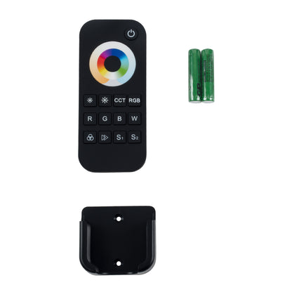 73009 RT5 SKYDANCE Ασύρματο Χειριστήριο Αφής RF 2.4Ghz 1 Group για όλα τα RGBW+WW SKYDANCE Controller DC 3V 2 x AAA - IP20 Μαύρο Μ5.3 x Π1.75 x Υ12.2cm