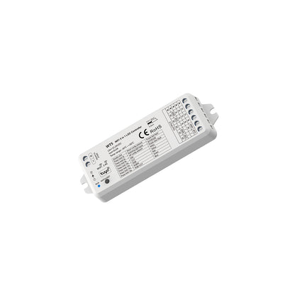 73010 WT5 SKYDANCE DC WiFi & RF 2.4Ghz Dimmer High Speed Controller 5 Καναλιών DC 12-24V 5 x 3A 72W - Max 15A 360W - IP20 Μ10 x Π4 x Υ2cm
