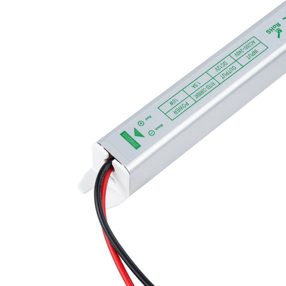 LUMISLIM 73031 Τροφοδοτικό/Μετασχηματιστής PELV 18W 1.5A DC 12V IP20 - AC 220-240V σε DC 12V - Μ17.5 x Π1.8 x Υ1.8
