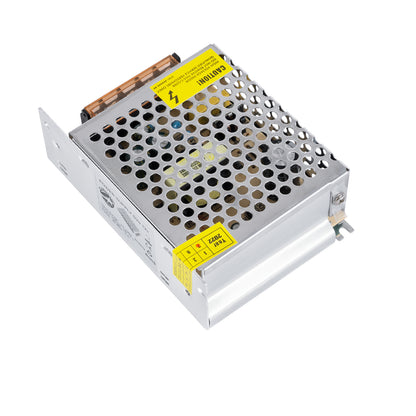 73033 Μεταλλικό Τροφοδοτικό PELV για Προϊόντα LED 60W 5A - AC 220-240V σε DC 12V - IP20 - Μ11 x Π8 x Υ3.5cm