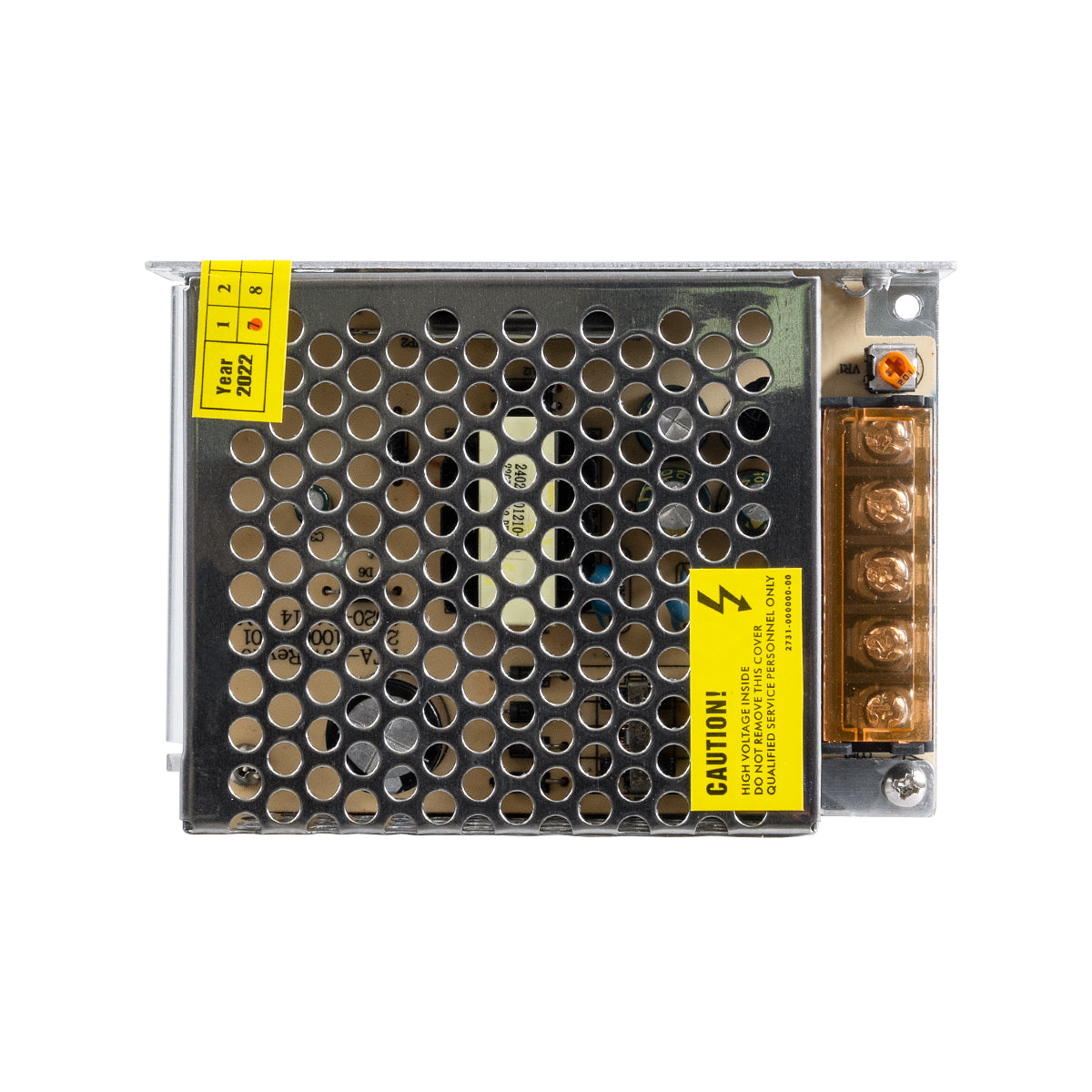 73033 Μεταλλικό Τροφοδοτικό PELV για Προϊόντα LED 60W 5A - AC 220-240V σε DC 12V - IP20 - Μ11 x Π8 x Υ3.5cm