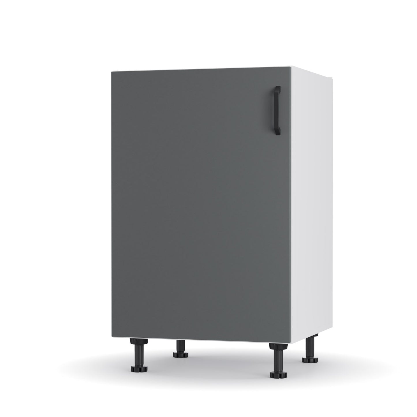 Modest Κάτω Ντουλάπι Ανθρακί 50x48x82