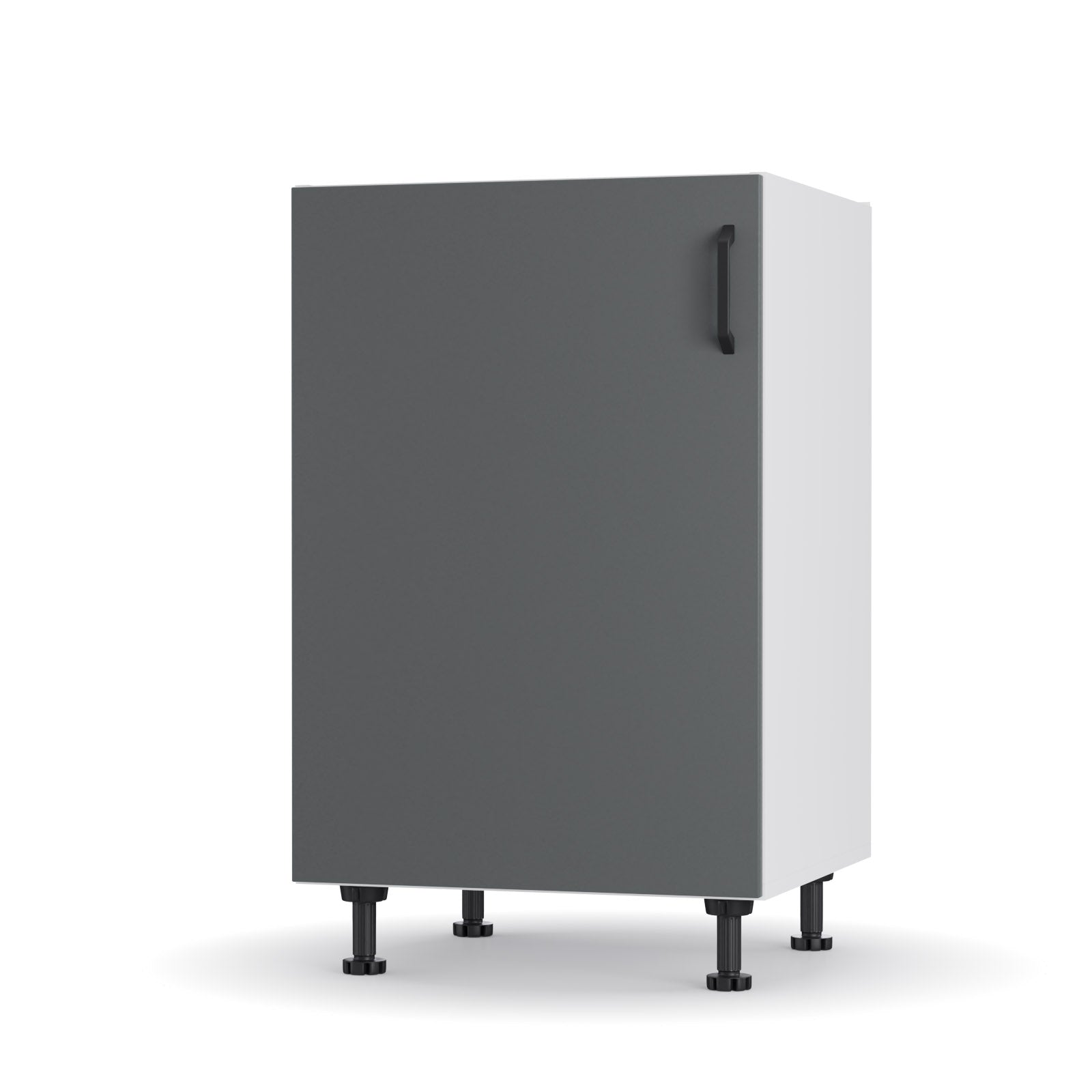 Modest Κάτω Ντουλάπι Ανθρακί 50x48x82