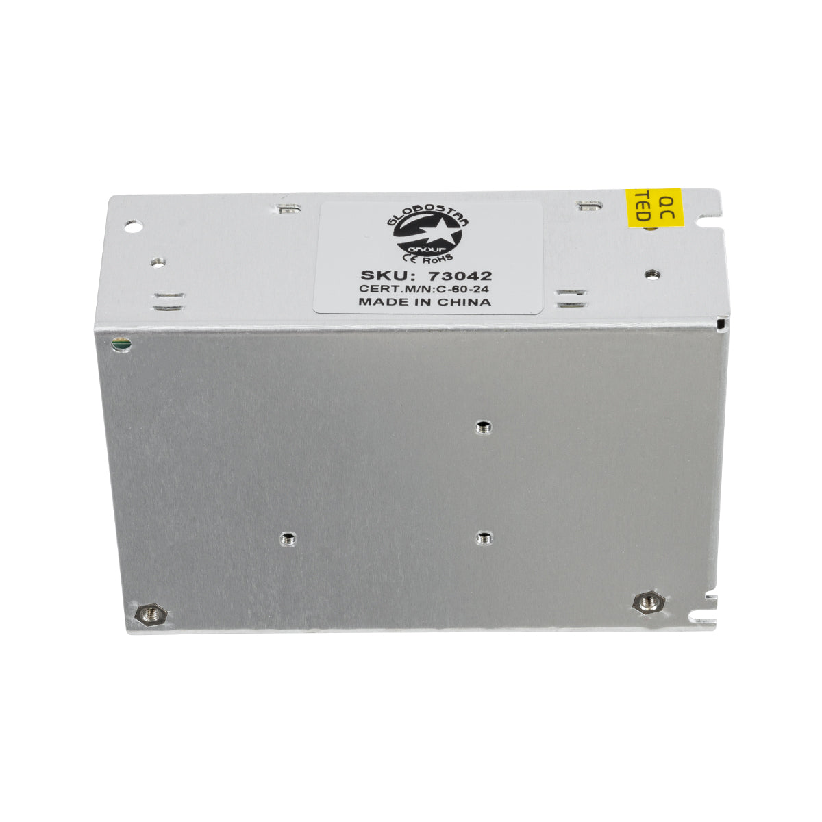 LUMIVOLT 73042 Τροφοδοτικό/Μετασχηματιστής PELV 60W 2.5A DC 24V IP20 - AC 220-240V σε DC 24V / Ρυθμιζόμενo από DC 22.5V έως DC 25.5V - Μ11 x Π7.8 x Υ3.8