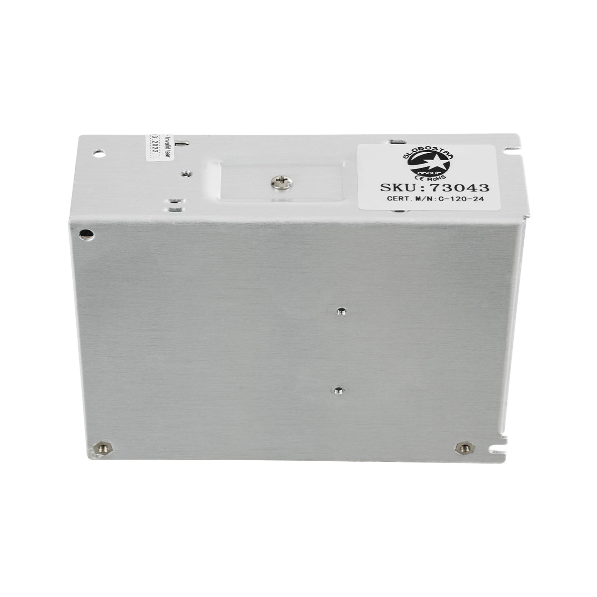 LUMIVOLT 73043 Τροφοδοτικό/Μετασχηματιστής PELV 120W 5A DC 24V IP20 - AC 220-240V σε DC 24V / Ρυθμιζόμενo από DC 22.5V έως DC 25.5V - Μ13 x Π10 x Υ4