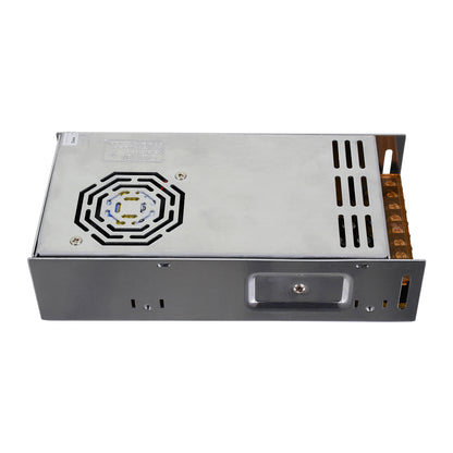 LUMIVOLT 73046 Τροφοδοτικό/Μετασχηματιστής PELV 400W 16.6A DC 24V IP20 - AC 220-240V σε DC 24V / Ρυθμιζόμενo από DC 22.5V έως DC 25.5V - Μ20 x Π10 x Υ5