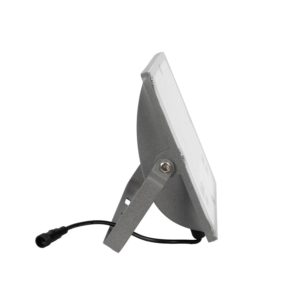 LUMOVOX 73068 Προβολέας LED 200W 10000lm 120° DC 5V με Φωτοβολταϊκό Panel 5V 12W & Επαναφορτιζόμενη Μπαταρία Li-ion 3.2V 10000mAh Αδιάβροχο IP67 Ψυχρό Λευκό 6000K - 180 x SMD2835 Sanan Chip - Γκρι Ανθρακί - Μ29.5 x Π5.5 x Υ19