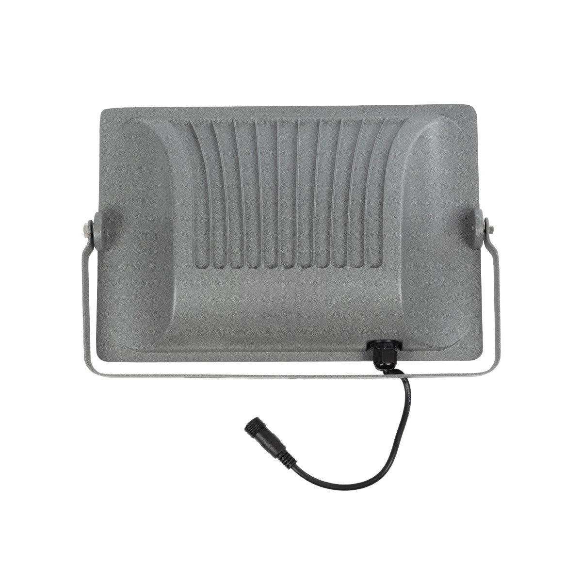 LUMOVOX 73068 Προβολέας LED 200W 10000lm 120° DC 5V με Φωτοβολταϊκό Panel 5V 12W & Επαναφορτιζόμενη Μπαταρία Li-ion 3.2V 10000mAh Αδιάβροχο IP67 Ψυχρό Λευκό 6000K - 180 x SMD2835 Sanan Chip - Γκρι Ανθρακί - Μ29.5 x Π5.5 x Υ19