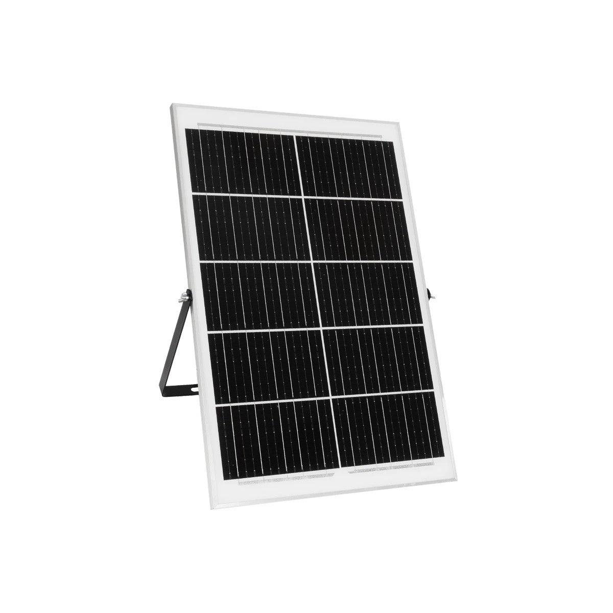 LUMOVOX 73070 Προβολέας LED 400W 20000lm 120° DC 5V με Φωτοβολταϊκό Panel 5V 25W & Επαναφορτιζόμενη Μπαταρία Li-ion 3.2V 20000mAh Αδιάβροχο IP67 Ψυχρό Λευκό 6000K - 400 x SMD2835 Sanan Chip - Γκρι Ανθρακί - Μ45 x Π7.5 x Υ30.5