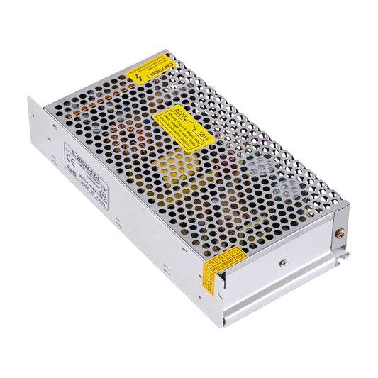 73091 Μεταλλικό Τροφοδοτικό PELV TRIAC DIMMABLE για Προϊόντα LED 200W 16.66A - AC 220-240V σε DC από 0.5V (0%) σε 12V (100%) - IP20 L20 x W9 x H4.5cm