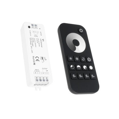 73118 RT1+V1 SKYDANCE ΣΕΤ Dimmer & Ασύρματο Χειριστήριο Αφής 1 Group RF 2.4Ghz 8A Max DC 5-36V (288W) - DC 3V IP20