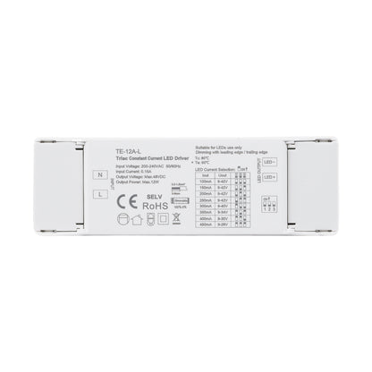 73132 TE-12A-L SKYDANCE AC Triac Dimmable Constant Current LED Driver 1 Κανάλι AC 200-240V 1 x 0.15A 12W - Max 0.15A 12W - IP20 Μ11.1 x Π3.7 x Υ2cm