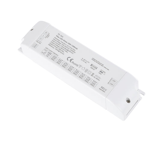 73135 TE-36A SKYDANCE AC Triac Dimmable Constant Current LED Driver Push Dimming 1 Κανάλι AC 200-240V 1 x 0.34A 36W - Max 0.34A 36W - IP20 Μ17.5 x Π4.4 x Υ3cm