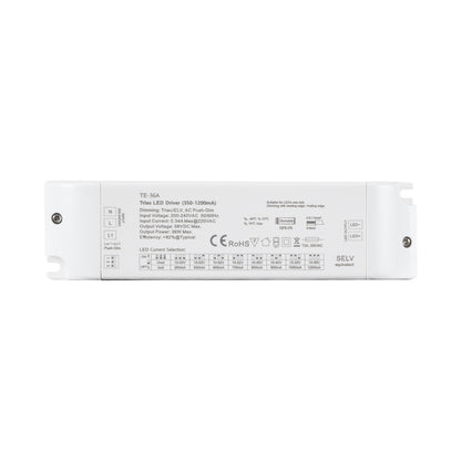 73135 TE-36A SKYDANCE AC Triac Dimmable Constant Current LED Driver Push Dimming 1 Κανάλι AC 200-240V 1 x 0.34A 36W - Max 0.34A 36W - IP20 Μ17.5 x Π4.4 x Υ3cm