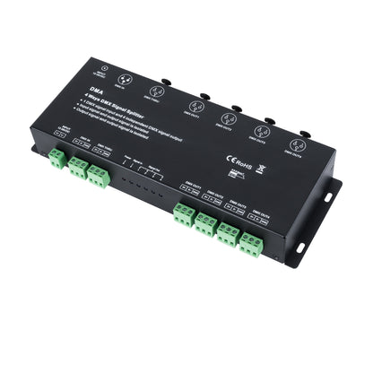 73136 DMA SKYDANCE DC DMX512 Signal Splitter / Amplifier 4 Καναλιών DC 12-36V - IP20 Μ25.6 x Π9.2 x Υ3.8cm