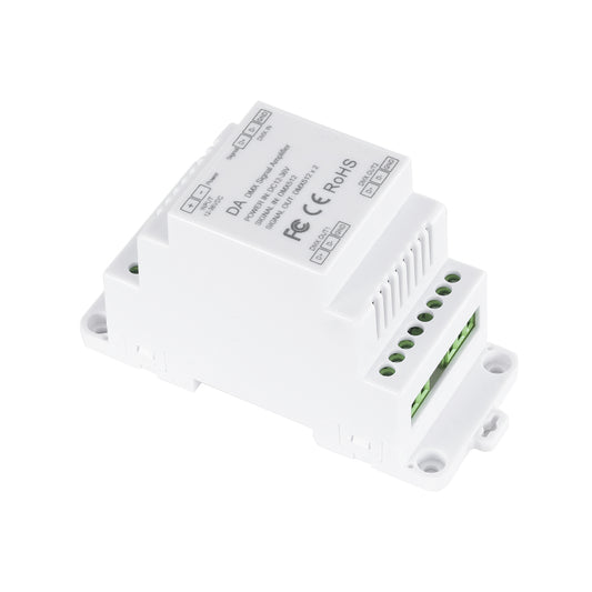 73137 DA SKYDANCE DC DMX512 Signal Amplifier Din Rail Ράγας 2 Καναλιών DC 12-48V - IP20 Μ11.5 x Π5 x Υ6.5cm