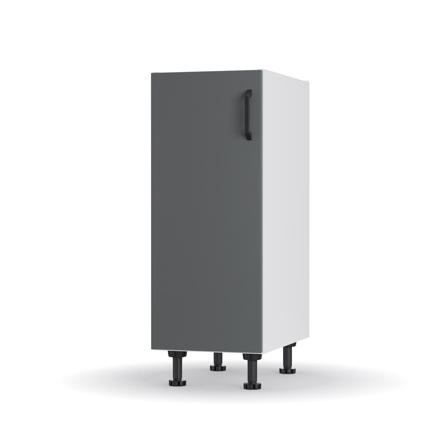 Modest Κάτω Ντουλάπι Ανθρακί 30x48x82