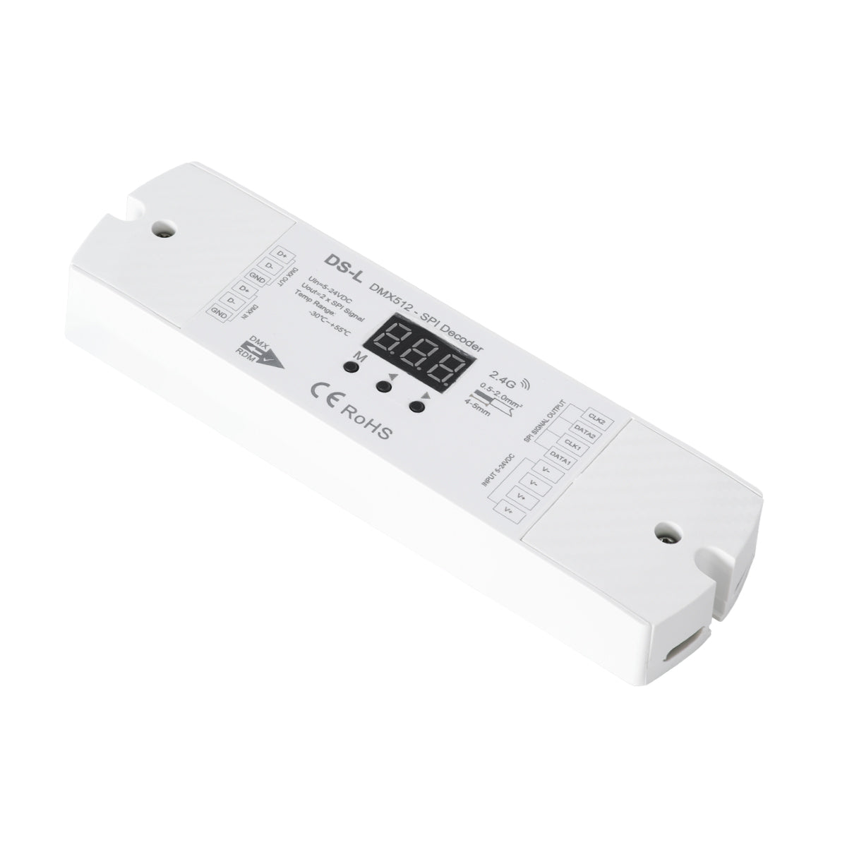 73142 DS-L SKYDANCE DC RF 2.4Ghz DMX512 to SPI Decoder DC 5-24V - IP20 Μ17 x Π5 x Υ2.5cm