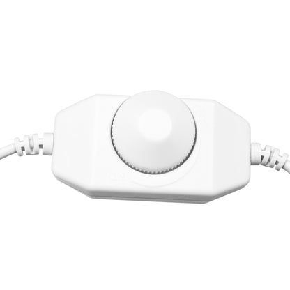 DIMMERANO 73305 Διακόπτης On/Off & Dimming με 1 x 5A 120W Κανάλι DC 12-24V 5A 120W Max IP20 - Λευκό - Μ25 x Π2.3 x Υ1.1