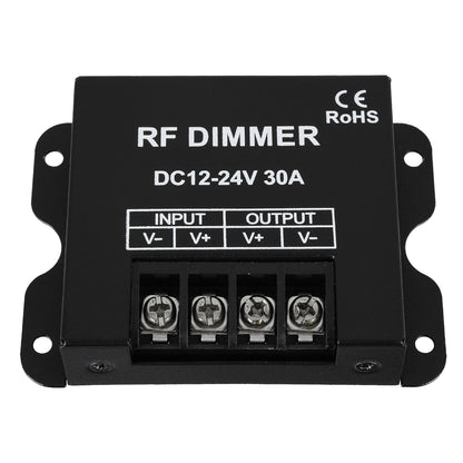 73310 Ασύρματο LED Dimmer με Χειριστήριο RF 2.4Ghz DC 12-24V 30A Max 720W