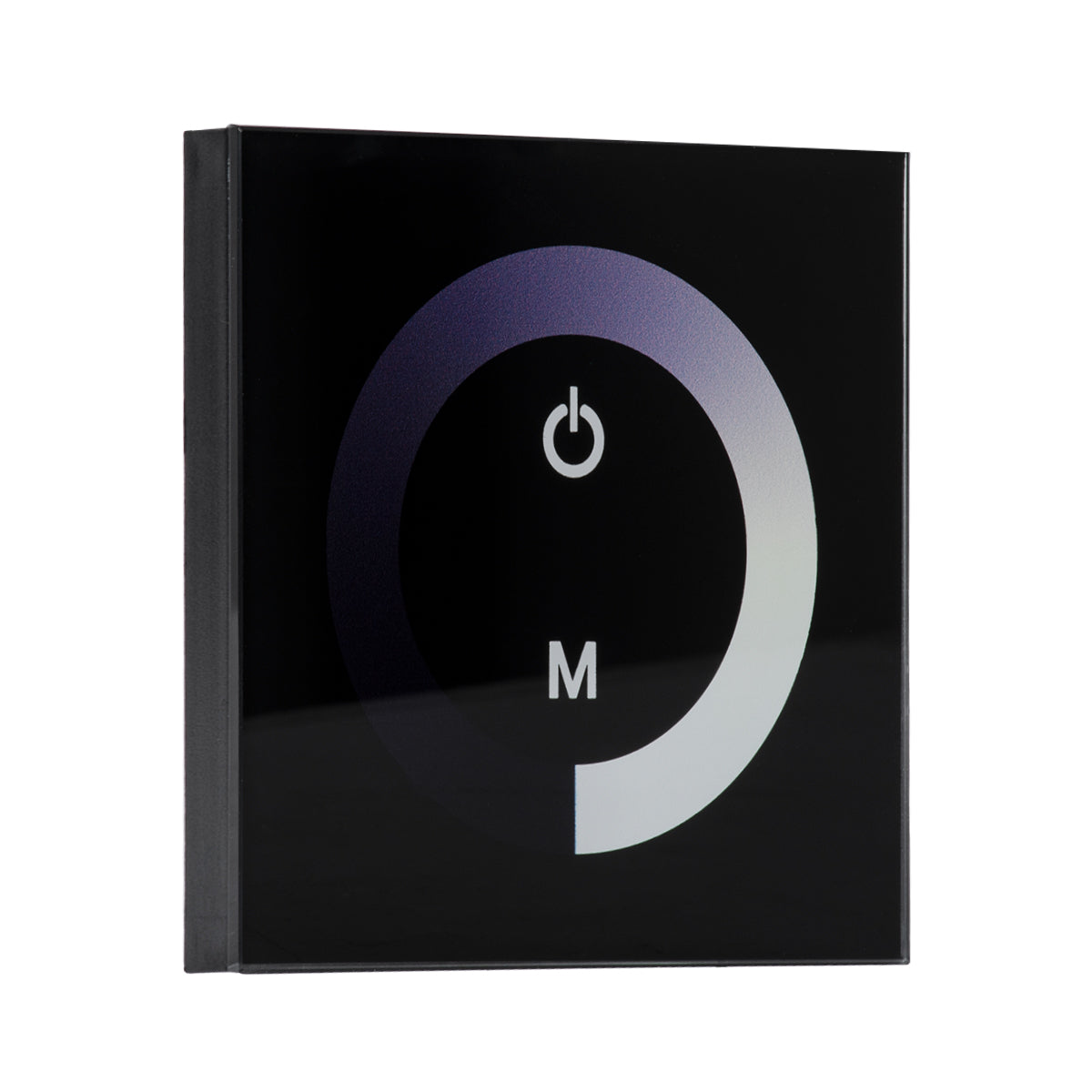 73318 Επιτοίχιο Dimmer Touch - Αφής 1 Καναλιου DC 12-24V 1 x 12A 288W - Max 12A 288W - IP20 Μ9 x Π9 x Υ3.5cm