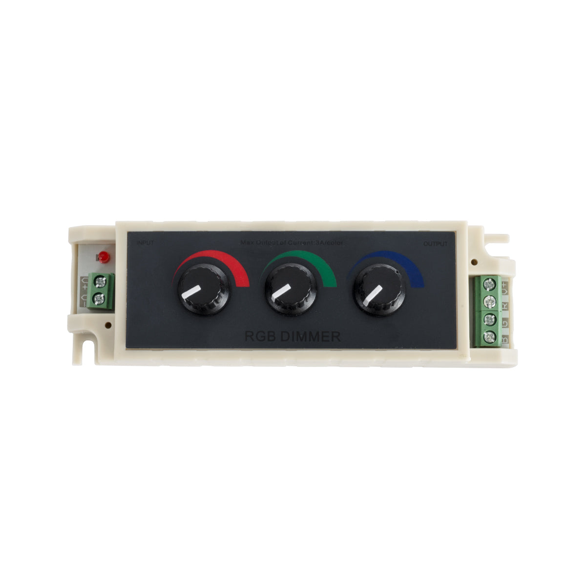 73419 DC RGB Dimmer Controller 3 Καναλιών DC 12V 3 x 9A 144W - Max 27A 144W - IP20 Μ13 x Π4 x Υ4.5cm