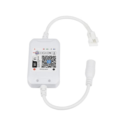 ZENGGE-WFMNA 73450 RF & WiFi 2.4G Digital Pixel Addressable Controller DC 5-12-24V IP20 - WiFi 2.4G & Bluetooth - SPI/TTL Protocol 2048 IC - L10.5 x W4.5 x H1.5