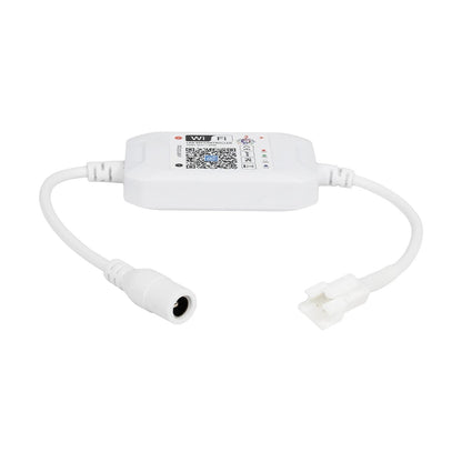 ZENGGE-WFMNA 73450 RF & WiFi 2.4G Digital Pixel Addressable Controller DC 5-12-24V IP20 - WiFi 2.4G & Bluetooth - SPI/TTL Protocol 2048 IC - L10.5 x W4.5 x H1.5