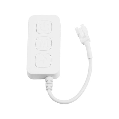 SP611E 73451 RF & WiFi 2.4G Digital Pixel Addressable Controller DC 5-12-24V IP20 - RF & WiFi 2.4G & Bluetooth - SPI/TTL Protocol 2048 IC - L6.5 x W3.3 x H1.5
