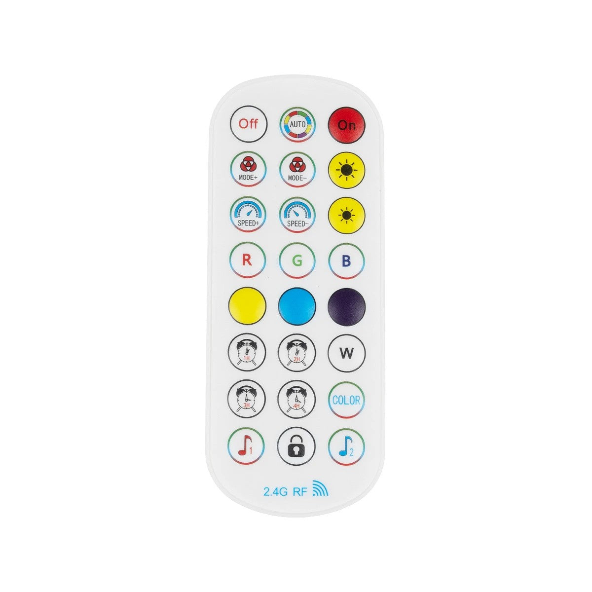 SP611E 73451 RF & WiFi 2.4G Digital Pixel Addressable Controller DC 5-12-24V IP20 - RF & WiFi 2.4G & Bluetooth - SPI/TTL Protocol 2048 IC - L6.5 x W3.3 x H1.5