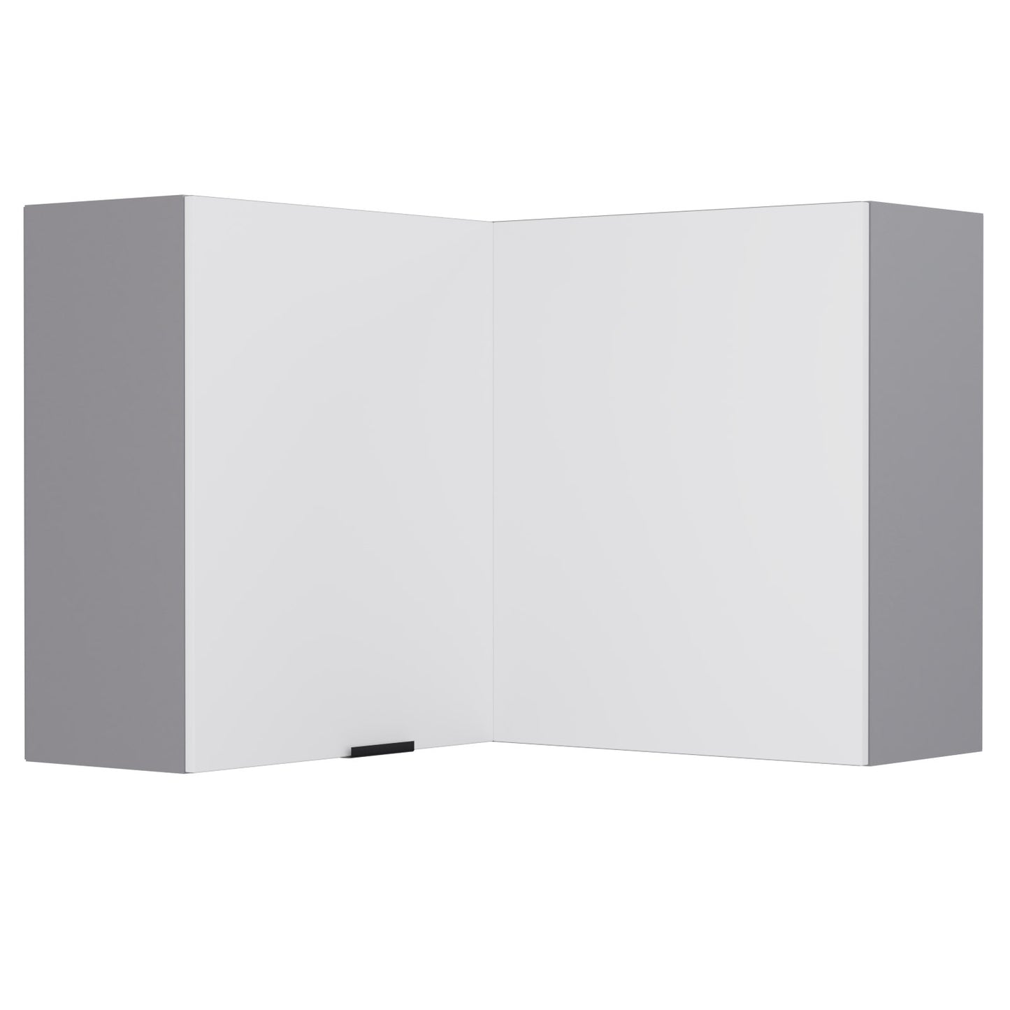 Craft Πάνω Ντουλάπι Γωνιακό Λευκό 60-60x30x72