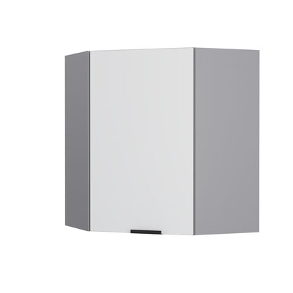 Craft Πάνω Ντουλάπι Γωνιακό Λευκό 60-60x30x72