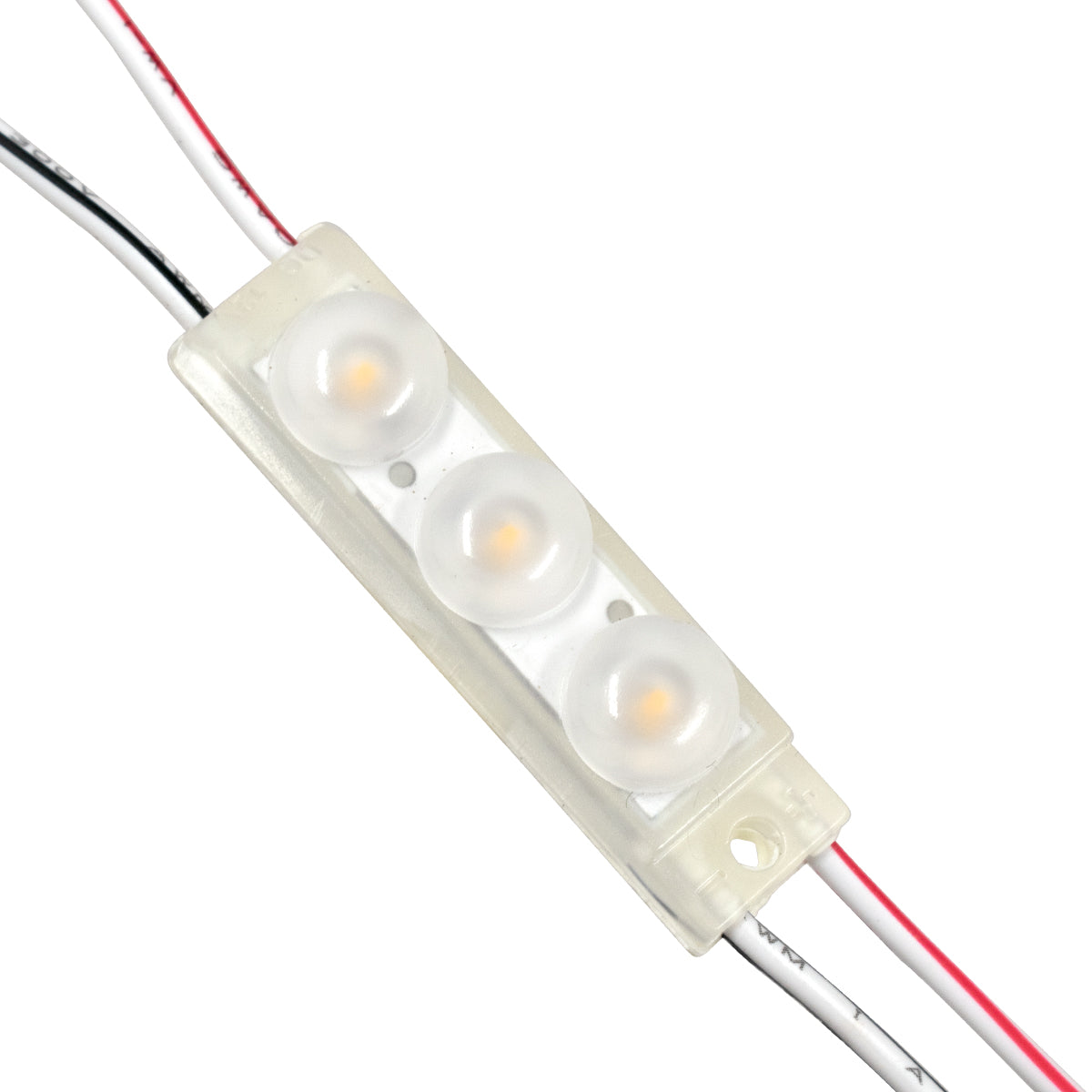73710 20 Τεμάχια x LED Modules 3 x SMD 3030 LUMILED LUXEON CHIP 1W 120lm DC 12V Αδιάβροχο IP67 Θερμό Λευκό 3000K