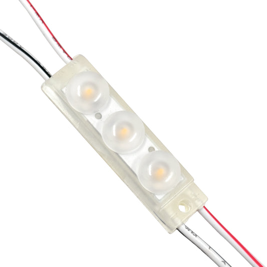 73710 20 Τεμάχια x LED Modules 3 x SMD 3030 LUMILED LUXEON CHIP 1W 120lm DC 12V Αδιάβροχο IP67 Θερμό Λευκό 3000K