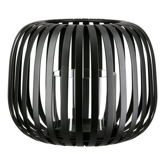 Φανάρι Μεταλλικό Μαύρο 21x21x17