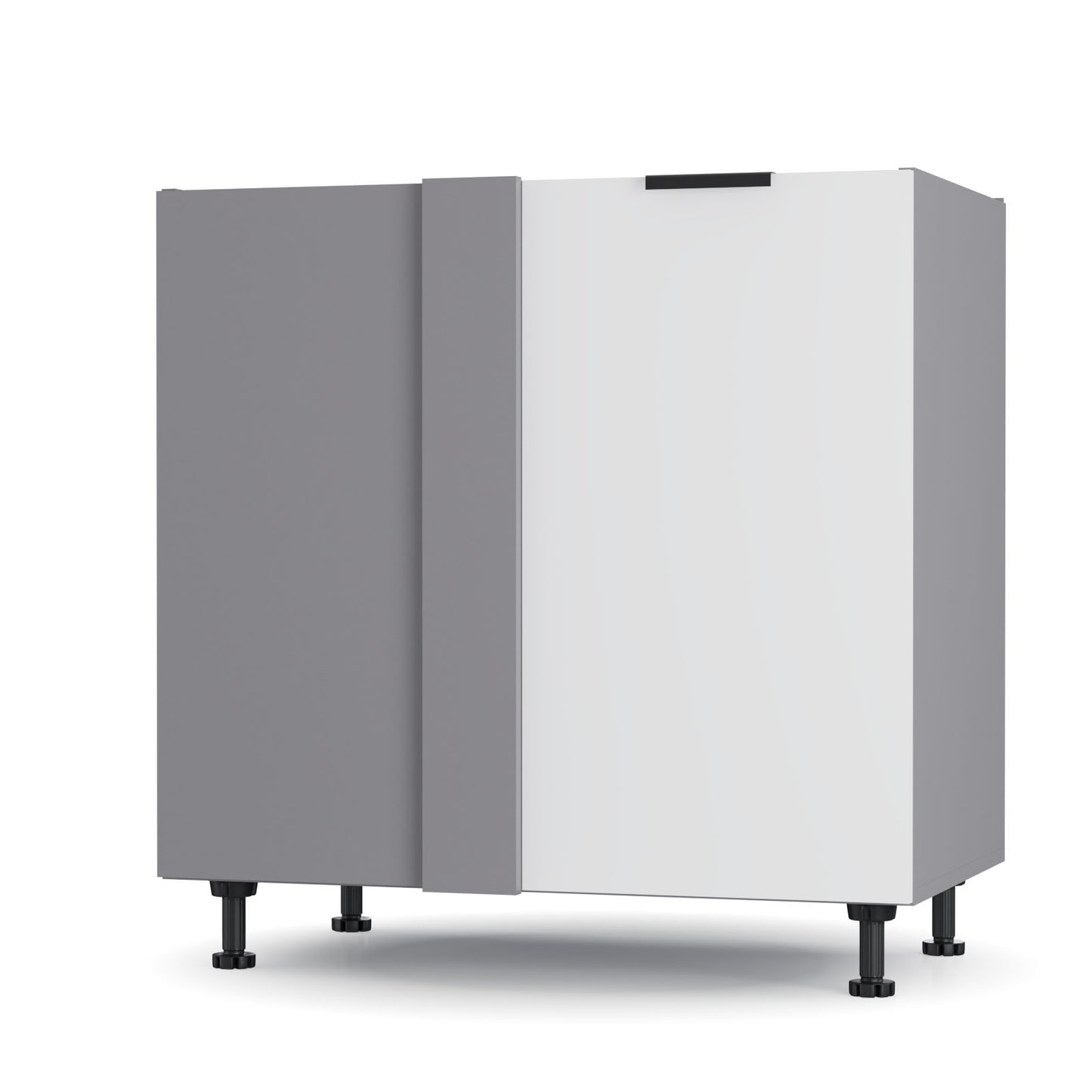 Craft Κάτω Γωνιακό Ντουλάπι Λευκό 80x48x82