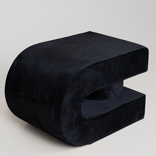 ΣΚΑΜΠΟ ΒΕΛΟΥΔΟ ΜΑΥΡΟ 60.5x40x40